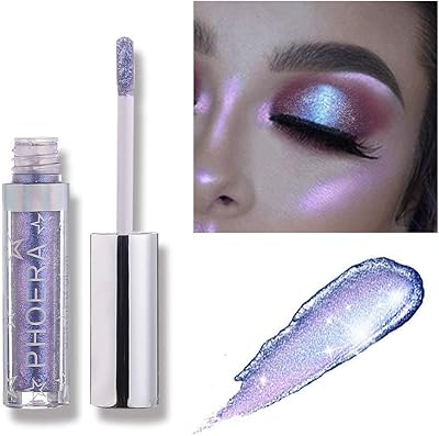 Un ensemble de fards à paupières liquides longue tenue, opaques et brillants à