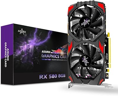Cartes graphiques isorx radeon rx 580, 2048sp, 8 go réels, gddr5, 256 bits