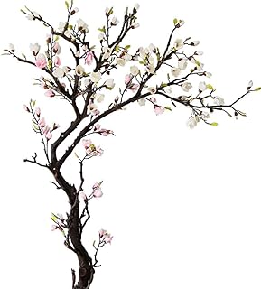 Arbre de magnolia artificiel grand faux arbre à fleurs fleurs en soie faux