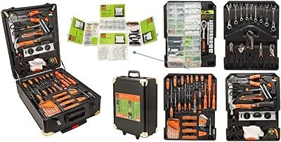 Ensemble d'outils wmc - jeu de tournevis pour outils manuels ménagers généraux, 1400