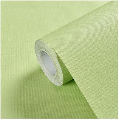 Papier peint autocollant fond de chambre chaud pvc imperméable 300x60cm (vert jeunesse)
