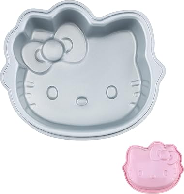 Moule à gâteau hello kitty chef made, 6 pouces, antiadhésif, en forme