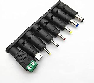 Câble d'alimentation usb universel 5 v avec 8 connecteurs usb vers dc interchangeables