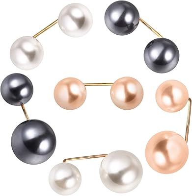Épingles à broche en fausses perles, épingles de sûreté delfino pour la décoration