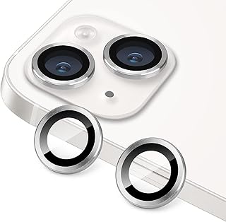 Hsifu protecteur d'objectif d'appareil photo en verre trempé de dureté 9h pour iphone