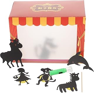 Toy&una ensemble de jouets de spectacle de marionnettes faits à la main