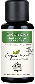 Huile essentielle d'eucalyptus biologique - parfum terra - pure et naturelle - 30