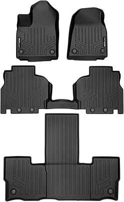 Kit de revêtement de sol smartliner noir toutes saisons à 3 rangées compatible