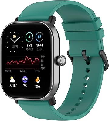 Bande en silicone click ai 20 mm pour amazfit gts 3