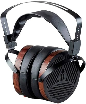 Casque supra-auriculaire magnétique planaire monolith m1060 - noir/bois avec pilote de 106 mm