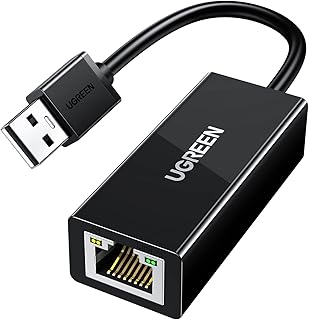Adaptateur réseau ugreen adaptateur réseau usb 2.0 vers ethernet rj45 10/100 mbs compatible