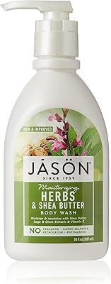 Gel douche et nettoyant pour le corps jason natural, herbes hydratantes, 850 ml