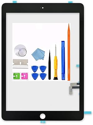 Remplacement d'écran tactile pour ipad 5 9,7 pouces 5ème génération numériseur a1822 a1833