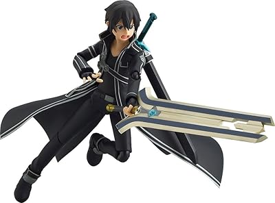 Figurine kirito figma de sword art online : ordinary skull, de max factory