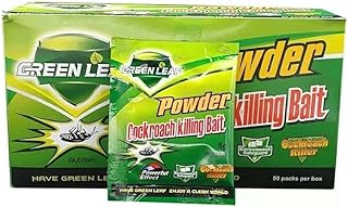 Poudre d'appât anti-cafards puissante et efficace de green leaf, 5 grammes
