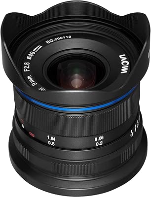 Objectif complet venus laowa 9 mm f 2.8 zero d canon