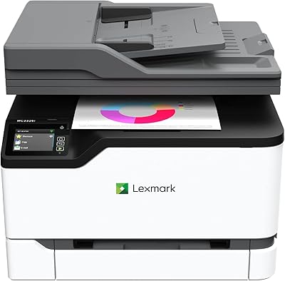 Imprimante laser couleur multifonction lexmark mc3326i avec impression copie télécopie dans le cloud