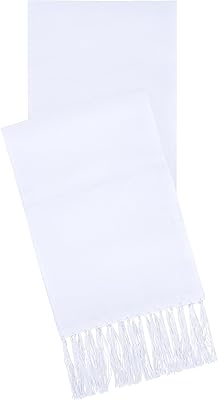Écharpe formelle en satin pour hommes