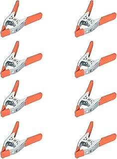 8 pinces à ressort, grande pince à ressort de 6 pouces, métal à