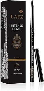 Lefz kajal noir intense, léger, facile à glisser, facile à estomper, imperméable