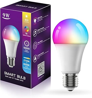 Ampoules led intelligentes dgja bluetooth à intensité variable rgbw changement de couleur
