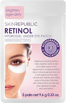 Skin republic cache-œil au rétinol (3 paires) 9,6 g