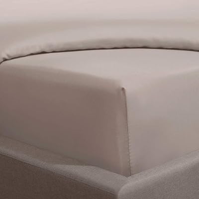 Drap de lit de luxe hypoallergénique en satin de coton 100 % 16"/40