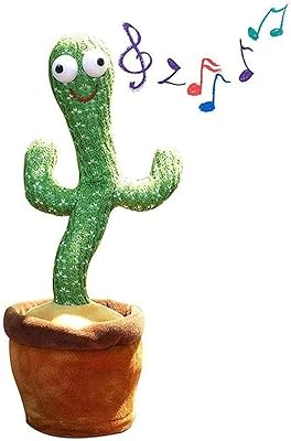 Jouet en peluche électronique cactus en peluche dancingcatustalcactus, jouet électronique d'éducation précoce