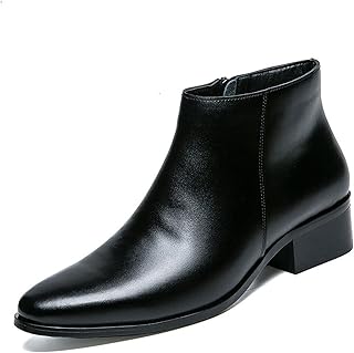 Chaussures pour hommes bottes pour hommes en cuir véritable chaussures de robe