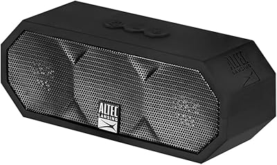 Haut-parleur bluetooth robuste the jacket tech lansing h2o, noir, imw457-blk, imw457_blk