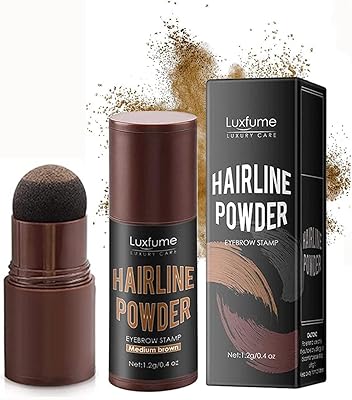 Kenza ensemble d'estampage de poudre pour cheveux et sourcils | couverture instantanée