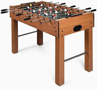 Table de baby-foot en bois hanite de 48 pouces, table de baby-foot