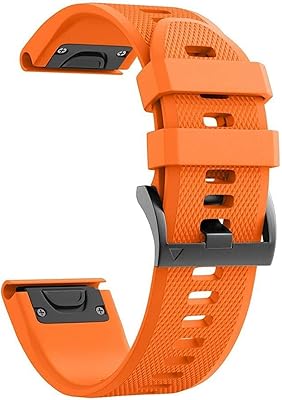 Jdime 22 26mm bracelet de montre en silicone à dégagement rapide pour garmin