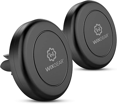 Support de voiture magnétique wexgear [pack de 2] support de téléphone de voiture