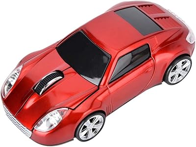 Souris sans fil 2,4 g, souris de voiture mignonne avec récepteur usb, souris