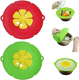 Couvercle de casserole anti-déversement, bouchon en silicone anti-ébullition pour empêcher la casserole