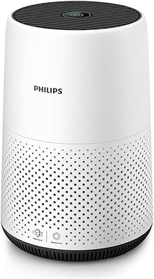 Purificateur d'air compact philips série 800 pour petites pièces, élimine 99,5 %
