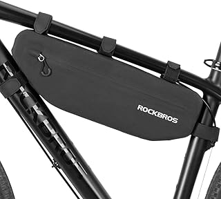 Sac de cadre de vélo étanche rock bros sac triangulaire pour sous le tube