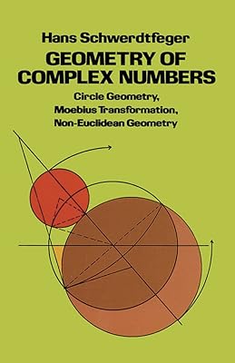 Géométrie des nombres complexes : géométrie du cercle, transformation de moebius, géométrie non