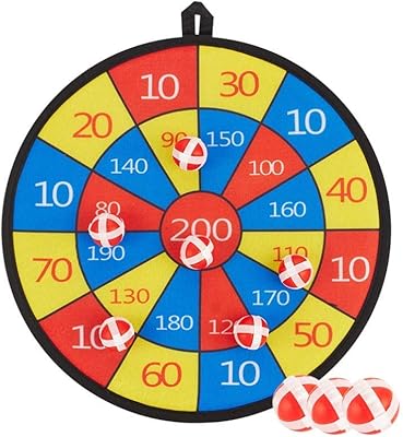 Jeu de fléchettes pour enfants, jeu d'intérieur et d'extérieur sûr pour les enfants