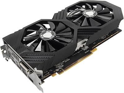 Carte graphique de jeu rx590, carte graphique d'ordinateur 8 go gddr5 256 bits