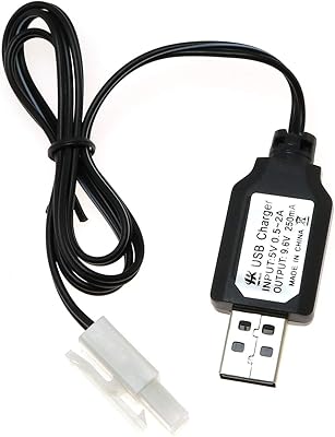 Câble de chargement de batterie usb maxmoral 96 v pour voiture télécommandée