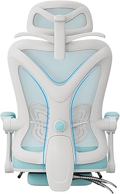 Chaises d'ordinateur zoikom, accoudoir chaise de bureau ergonomique fauteuil de bureau inclinable net