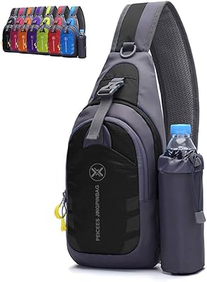 Sac à dos bandoulière pour voyage, vélo et salle de sport pour femmes et hommes, noir, taille unique. Diaytar : Votre destination shopping préférée au Sénégal