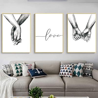 Art mural sur toile, impressions abstraites neutres, décoration artistique moderne simple pour la maison,