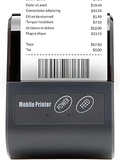 RONGTA MINI-IMPRIMANTE DE REÇUS BLUETOOTH PROFESSIONNELLE PORTABLE 58 MM ESC-POS COMPATIBLE AVEC ANDROID-WINDOWS