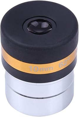 Monture de télescope 1,25" objectif grand angle 62 degrés 10 mm pour télescope
