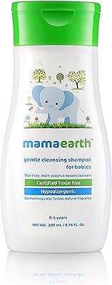 Shampoing nettoyant doux mama earth, 200 ml