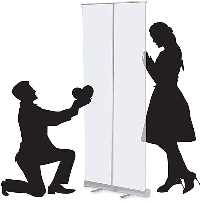 Support de panneau pliant rétractable en aluminium, écran de séparation au sol, écran de protection transparent, pour magasin et bureau, 24 x 63 pouces (60 x 160 cm). Diaytar : L'e-commerce généraliste qui met le discount à l'honneur