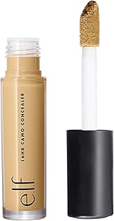 E.l.f. correcteur camouflage 16 heures, hautement pigmenté, couvrance totale, fini mat, beige foncé